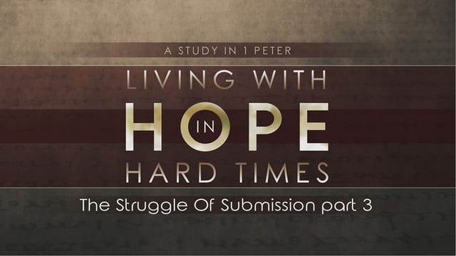 The Struggle of Submission Part 3