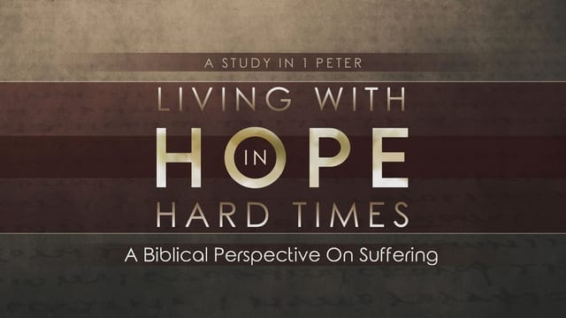 A Biblical Perspective On Suffering