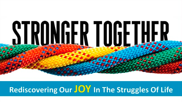 Rediscovering Our JOY In The Struggles Of Life